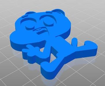 Gumball keychain