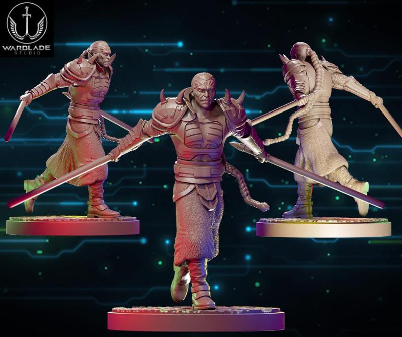 star wars shatterpoint darth krayt presupported included