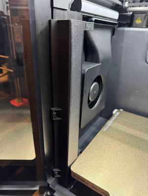 Lead screw cover with recoverable any thickness magnets for X1C/P1P/P1S