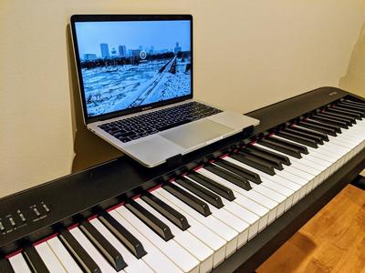 Roland FP-30 MacBook Bracket