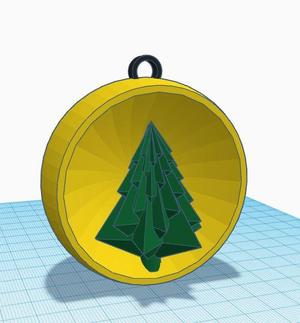 Ball et tree for Christmas tree
