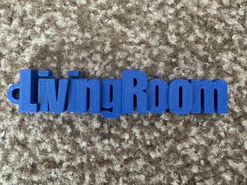 Livingroom Keychain