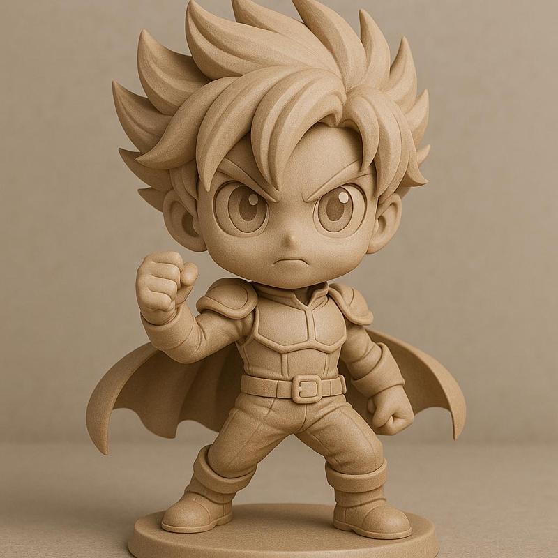 Chibi Hero Figurine