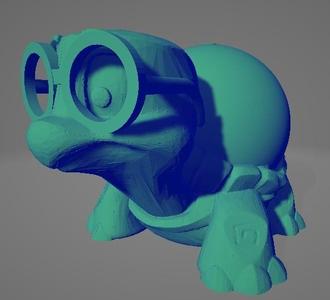 Suporte 2 em 1 Alexa Echo Dot 4a e 5a Geração Tartaruga Nerd e Porta Caneta