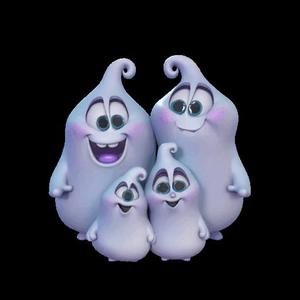 FAMILIA DE FANTASMITAS