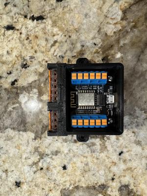 ratgdo 2.5i Enclosure with Wago 221 Lever-Nuts & M3 Self Tapping Support