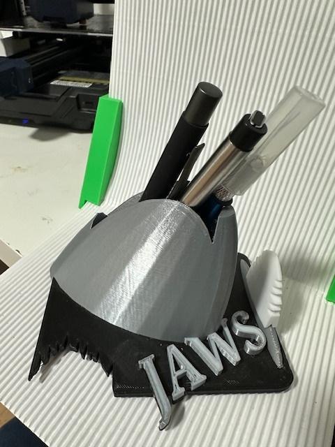 Sharkfinn "Jaws - Stifthalter"