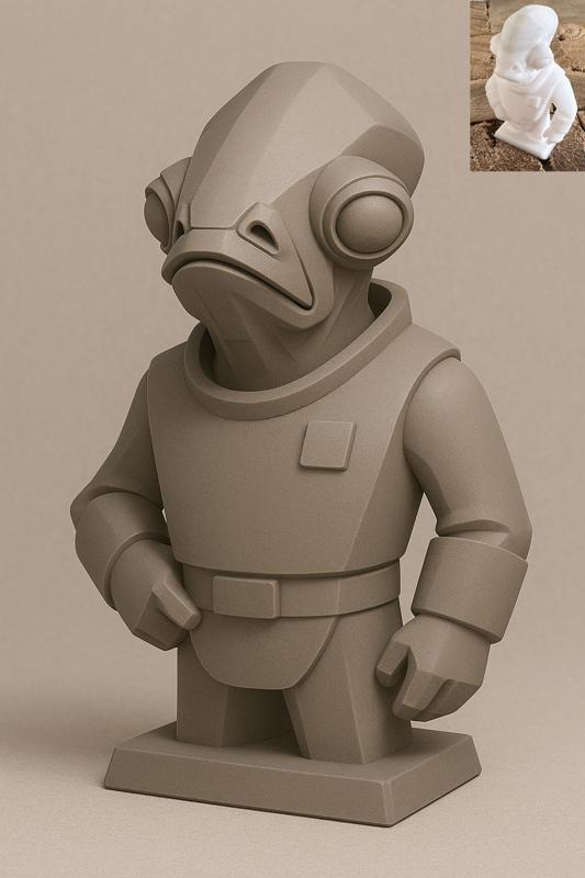 Admiral Ackbar Bust (Star Wars)
