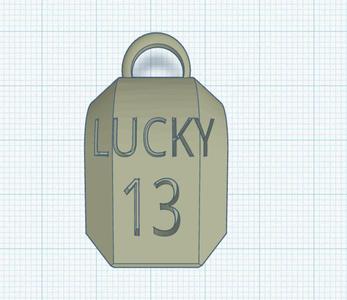 Dummy 13 Head Keychain
