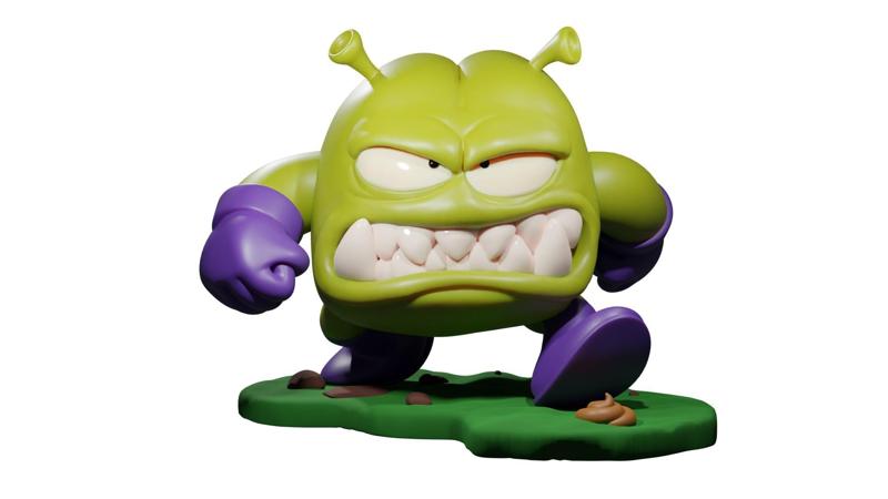 King Nigu of arale 3D print model