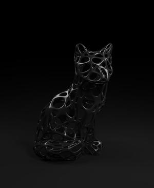 Fox Smooth Wireframe