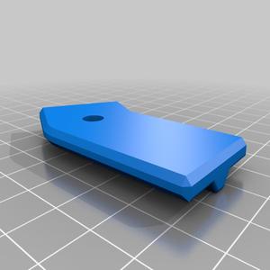 Support leg for C-tug kayak cart