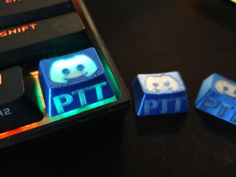 Discord Push to talk Ctrl keycap