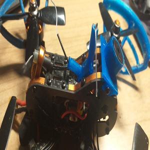 Tyro 79 racer antenna support