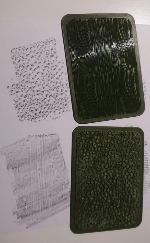 texture boards/pads set 3