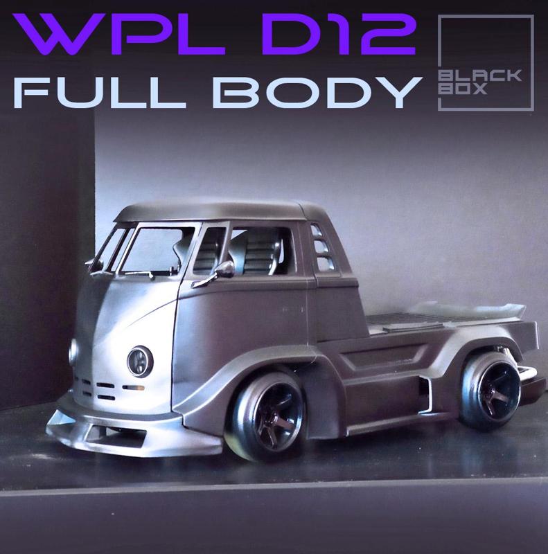 WPL D12 RC FULLBODY  by BLACKBOX