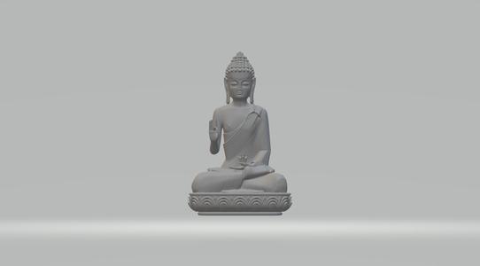 Buddha Statue 3D print model