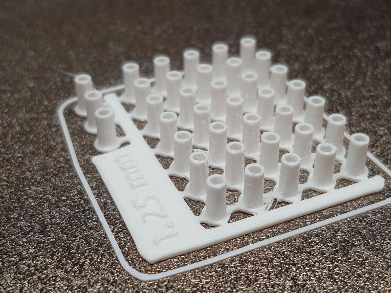 Fiber optic caps 1,25mm (kit card)