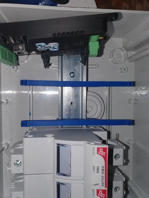 DIN Rail mount for Batrium Watchmon4