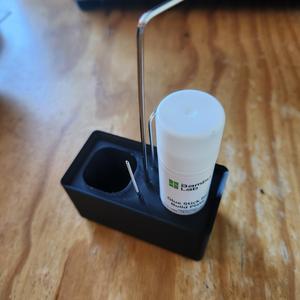 Gridfinity gluestick and liquid glue holder Bambu