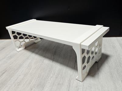 Slide-in legs for IKEA BURHULT 59x20 Shelf