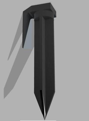 Piquet pour cable périmétrique de tondeuse robot