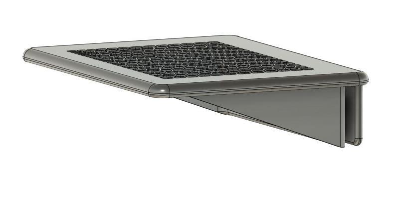 ikea skadis top shelvel