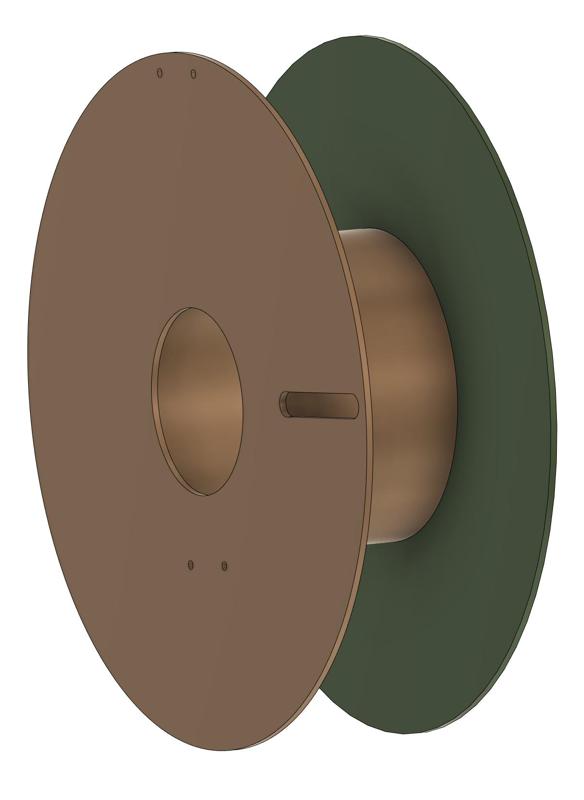 Divisible Filament Spool (parametric)