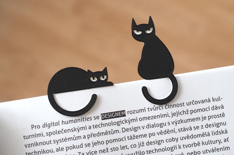 Cat bookmark