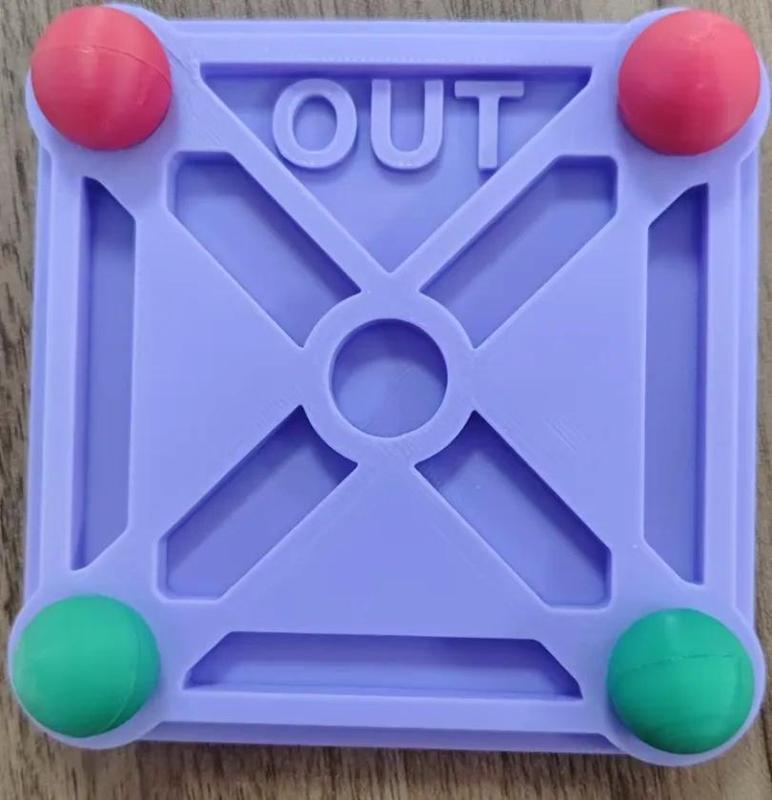 Two-Player Hop-the-Pit Game