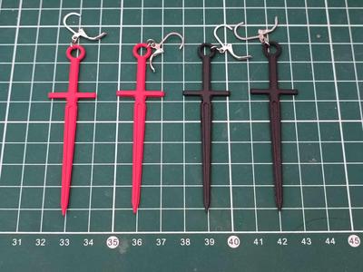 Sword Earring