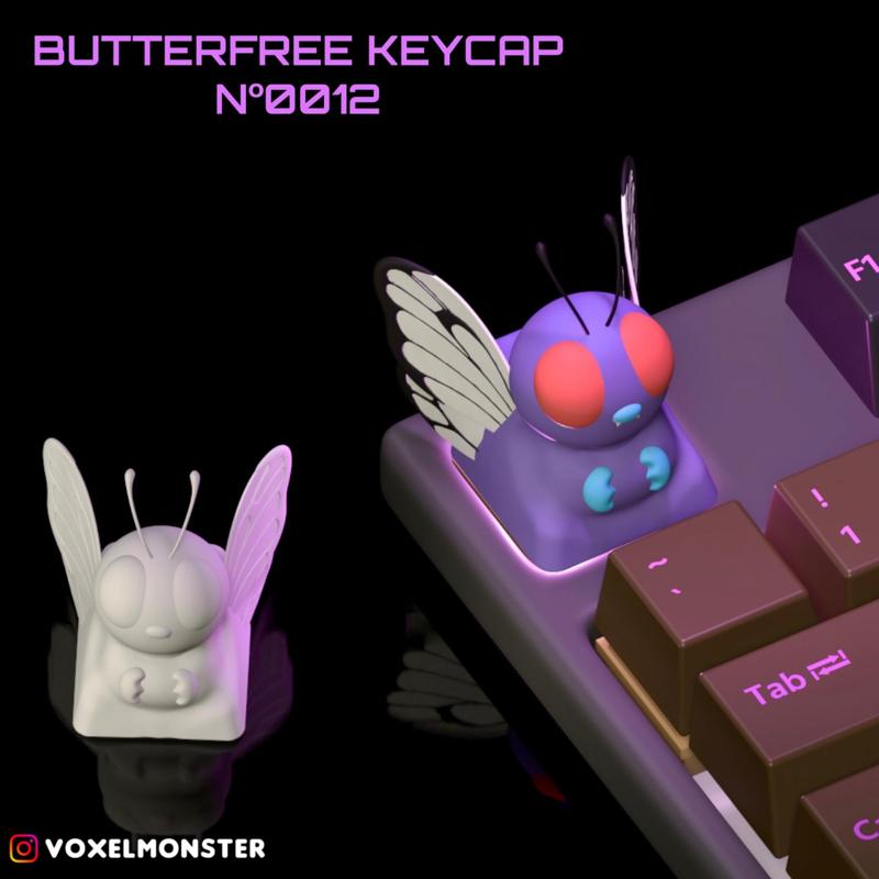 BUTTERFREE KEYCAP Nº0012