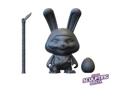 cottontail teemo (urban toy style) from league of legends
