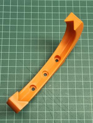 Spiral hose wall bracket v.2