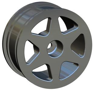 Tamiya TT 1:10 Felge | Rim 1/10 Ceginus plain || W: 26mm