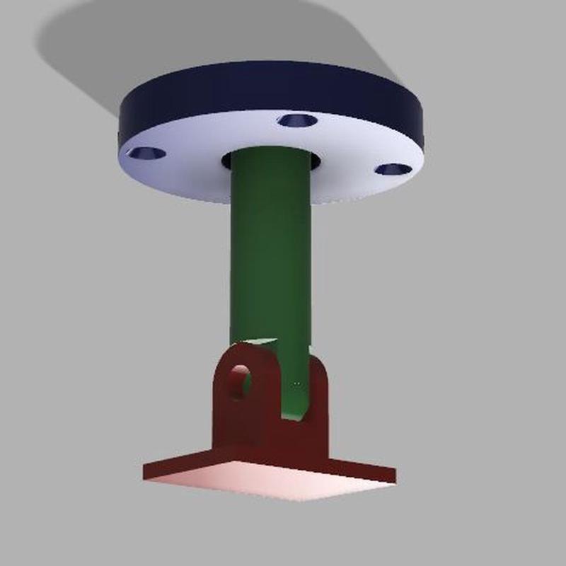 Position-able speaker ceiling mount