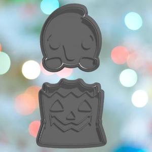Halloween BYO Ghost With Candy Bag Cookie Cutter