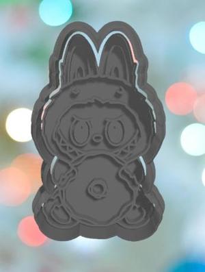 Labubu With Donut Cookie Cutter