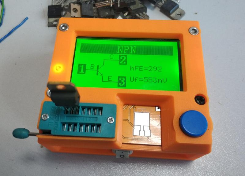 LCR-T4 Transistor tester CASE