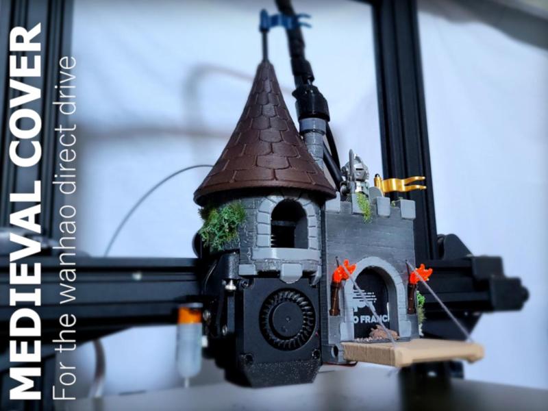 Medieval Direct Drive cover for Wanhao D12 230