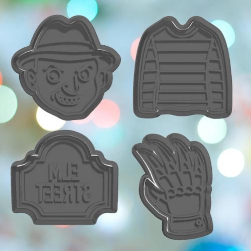 Halloween Freddy Cookie Cutter Set