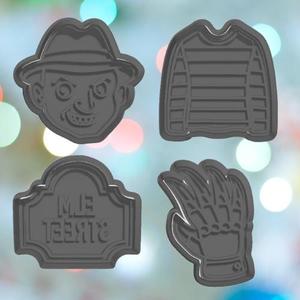 Halloween Freddy Cookie Cutter Set