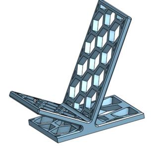 Basic cell phone stand