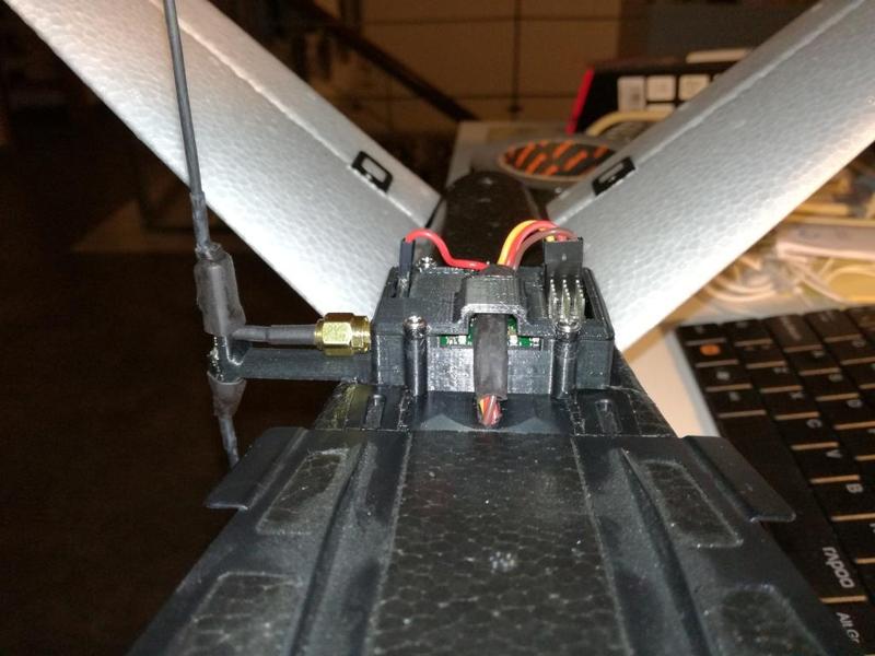 NANO Talon - OrangeRX enclosure and dipole antenna support