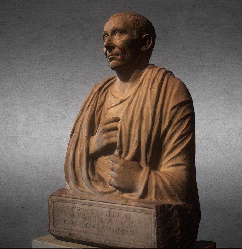 Funeral bust of the freedman C. Aurunceius Princeps