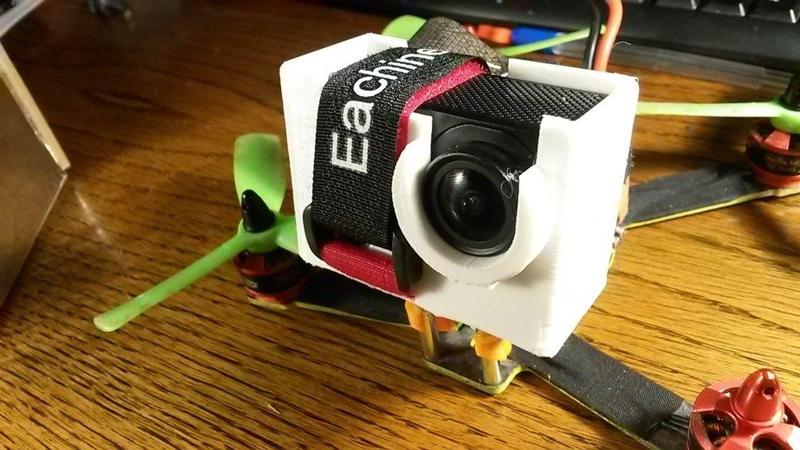 4K camera mount Breakaway in crash