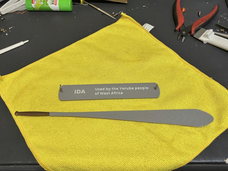 IDA Sword from Yoruba people of West Africa