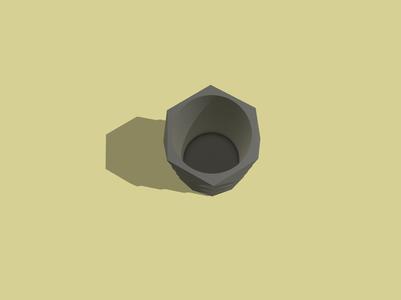 Polygonal beaker