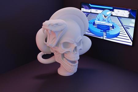 Cobra caveira.stl