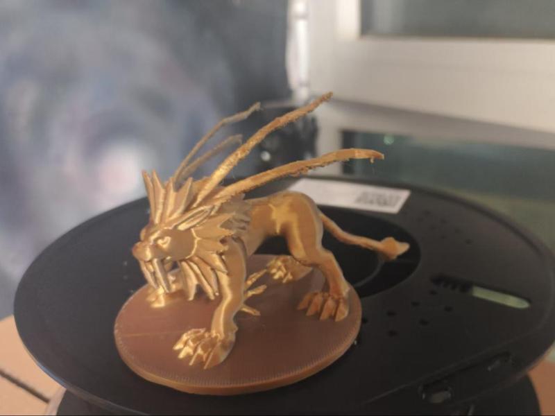 Golden Sword Lion Beast